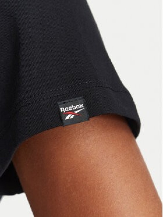 Reebok T-Shirt Anka RK25697CCW Czarny Regular Fit