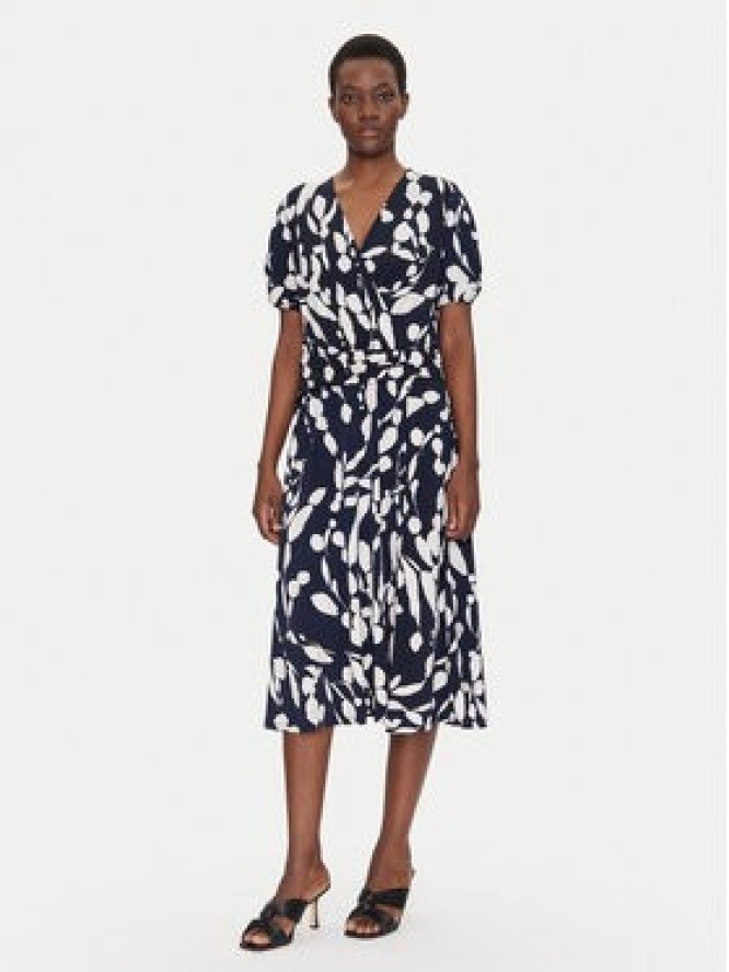 Joseph Ribkoff Sukienka letnia 251014 Granatowy Regular Fit