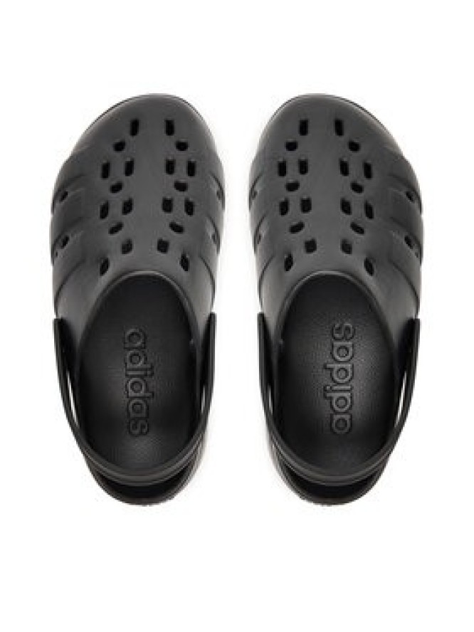 adidas Sandały adilette Platform Clogs JP9577 Czarny