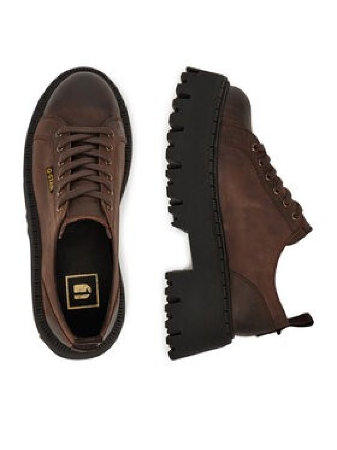 G-Star Raw Półbuty WI34-MANYA-01 Brązowy