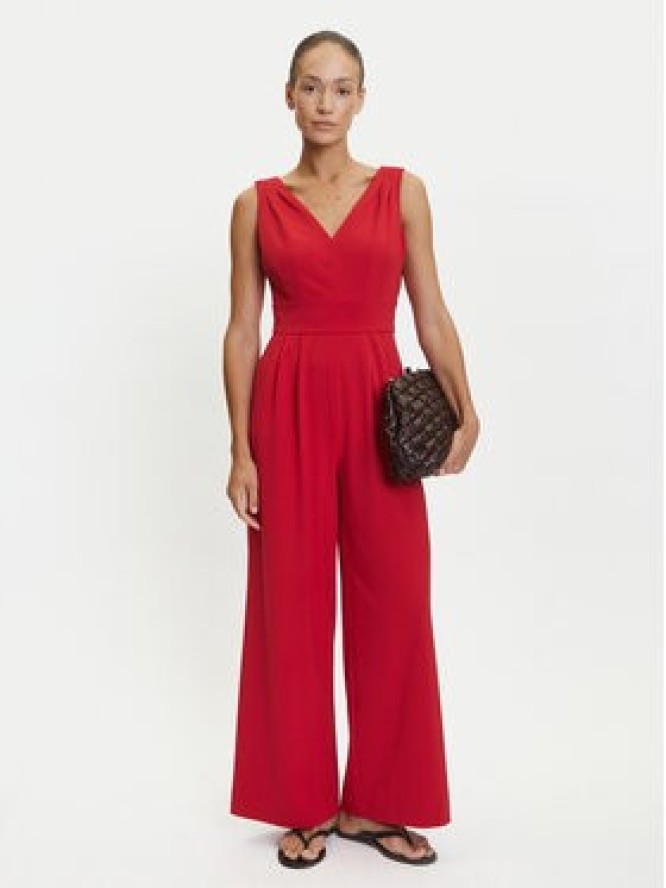 Tatuum Kombinezon Fang T2504.075 Czerwony Wide Leg