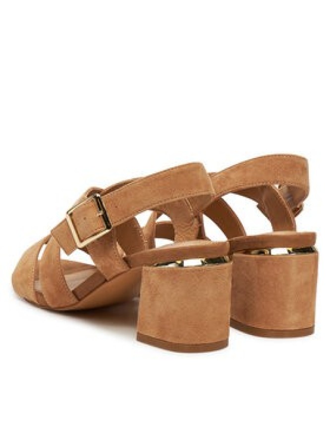 Sergio Bardi Sandały WYL4146-1Z-SB Brązowy