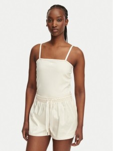 adidas Top Pearl Tube KE3403 Écru Slim Fit