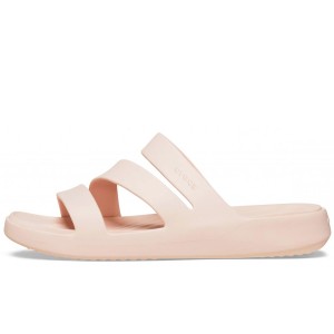 Klapki Crocs Getaway Strappy Z Klapkami Damskie