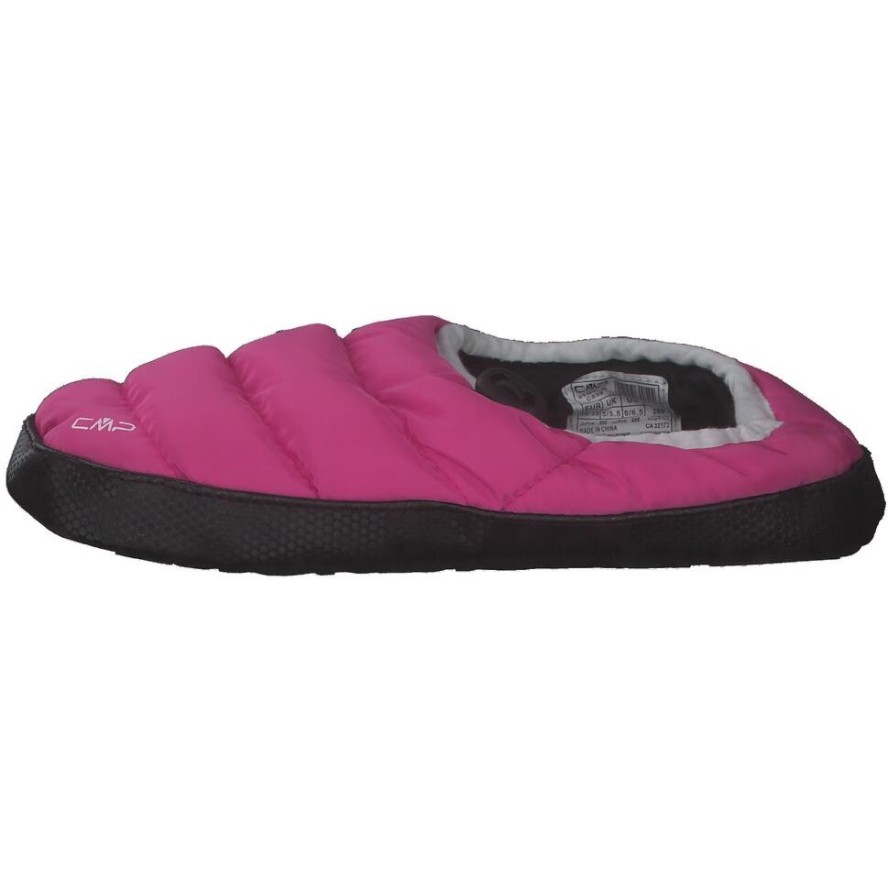 Kapcie damskie domowe ocieplane CMP DOORSTEPS LYINX futerko antypoślizgowe