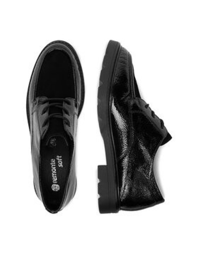 Remonte Półbuty D2Q03-02 Czarny