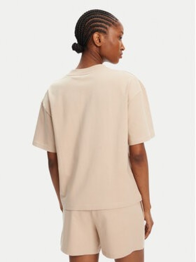 HUGO T-Shirt 50490593 Beżowy Relaxed Fit