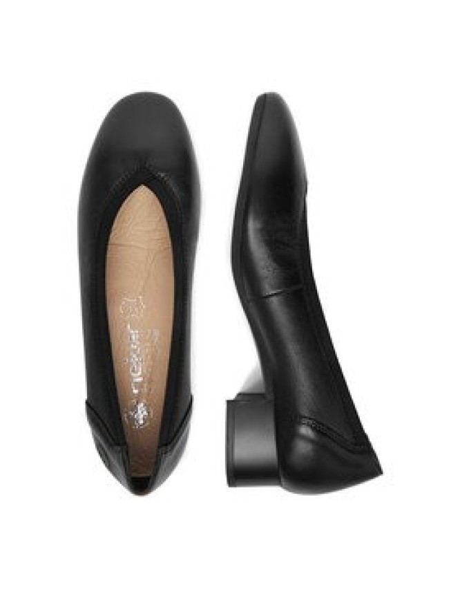 Rieker Czółenka CEO-43452-00 Czarny