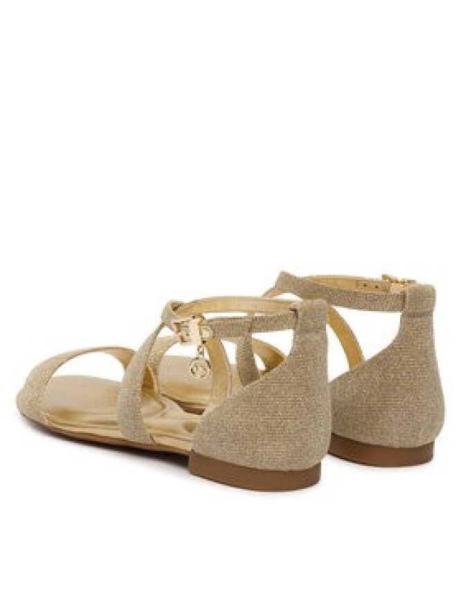 MICHAEL Michael Kors Sandały Alexa Flex Flat 40S6AXFS1D Złoty
