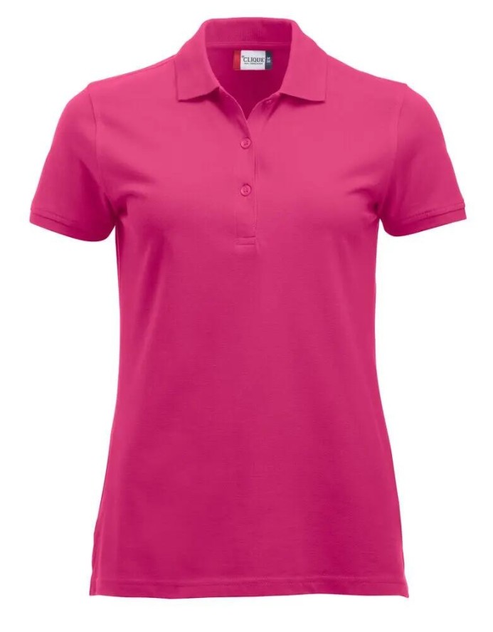 clique Classic Marion S/S damska koszulka polo — nowoczesny krój, 100% bawełna