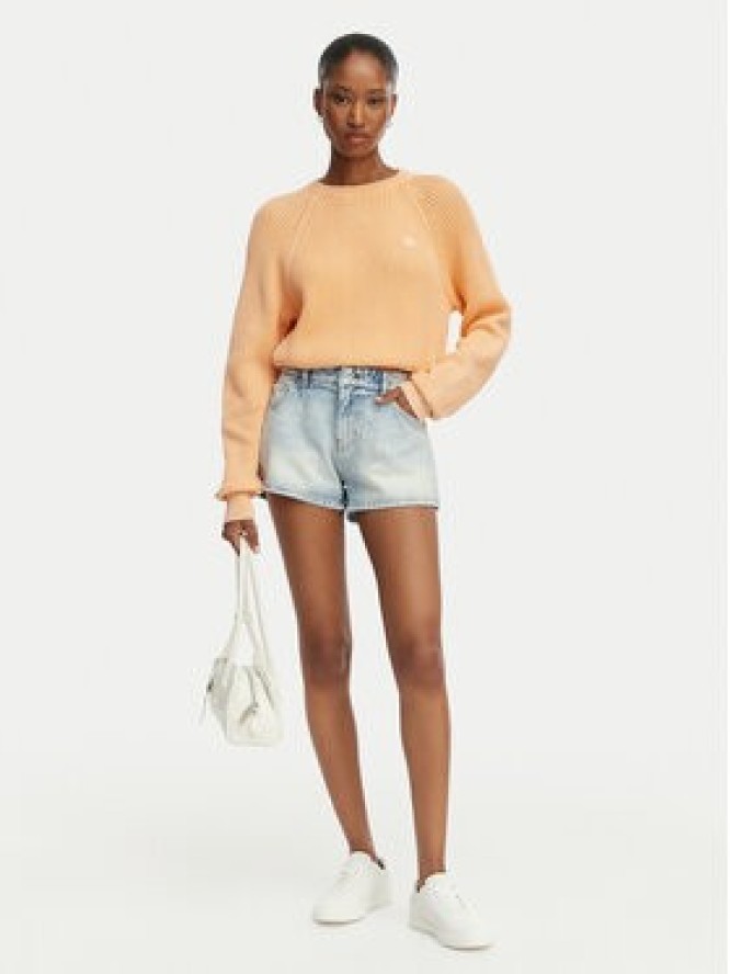 HUGO Szorty jeansowe Galimon 50557083 Niebieski jasny Regular Fit