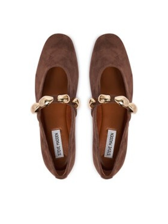 Steve Madden Baleriny Poppin 11005437 Brązowy