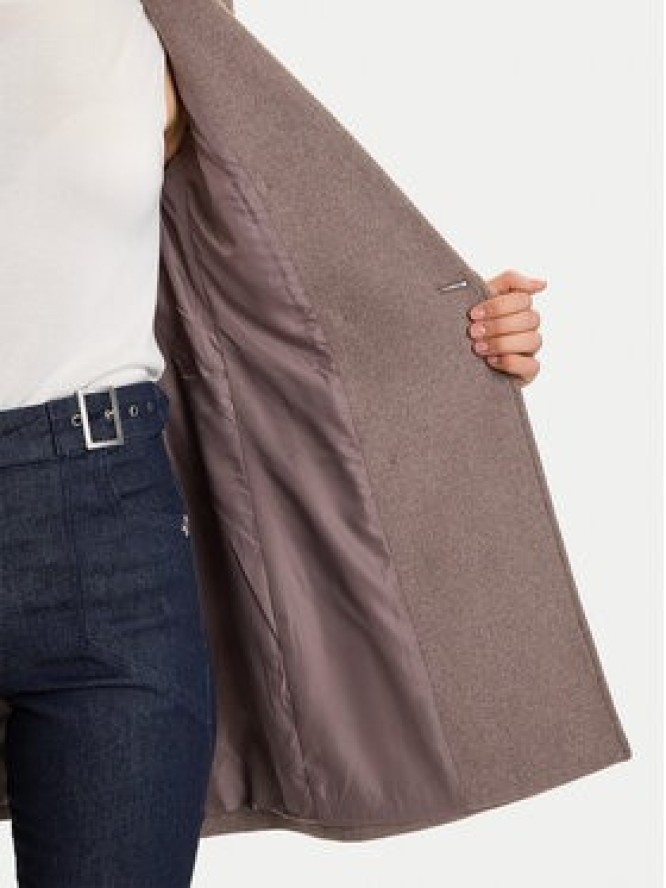 Morgan Płaszcz przejściowy 252-GCHA Beżowy Regular Fit