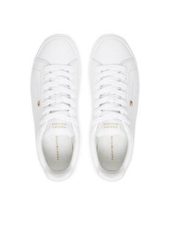 Tommy Hilfiger Sneakersy Icon Court FW0FW08815 Biały
