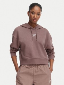 Reebok Bluza Ilona RK25712CCW Brązowy jasny Regular Fit