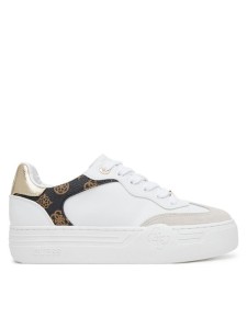 Guess Sneakersy FLPSWO ELE12 Biały