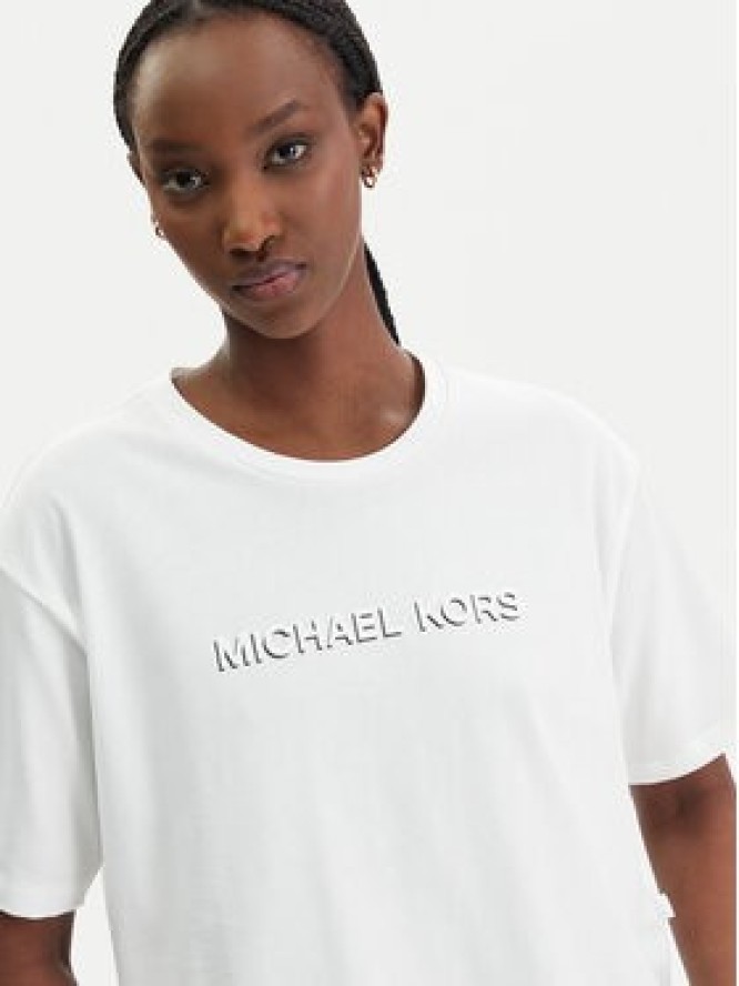 MICHAEL Michael Kors T-Shirt MR651Z797J Biały Regular Fit