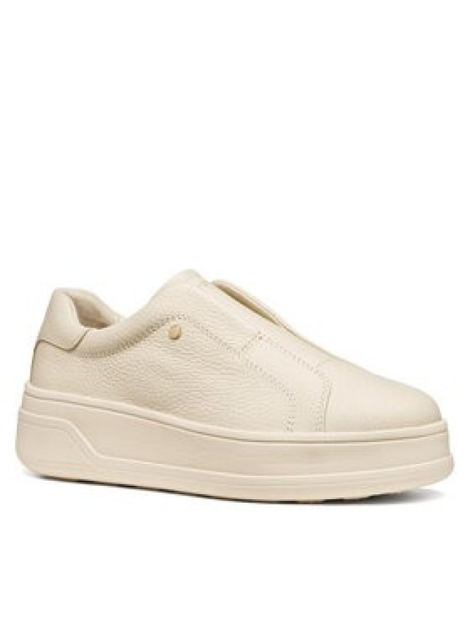 Geox Sneakersy D Spherica Ecub-2 D65WVE 46 C1122 Kremowy