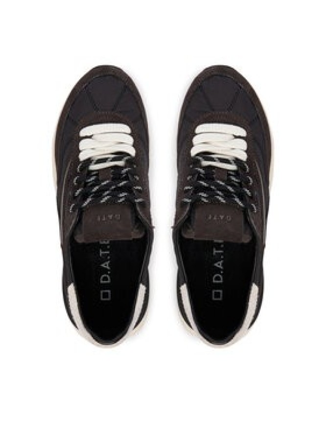 D.A.T.E. Sneakersy Athleta Nylon W451-AT-NY Czarny