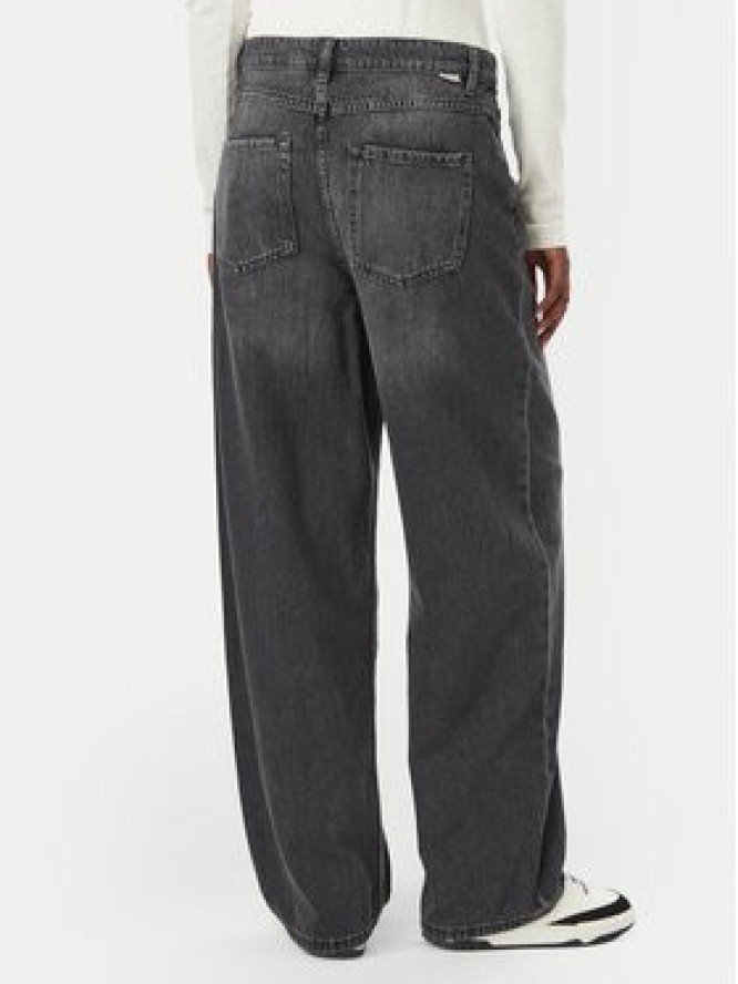 Billabong Jeansy Holly Baggy Mid EBJDP03011 Czarny Wide Leg