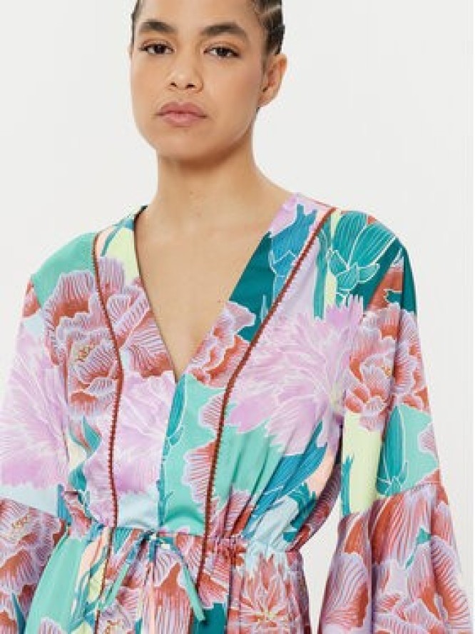 Maaji Sukienka letnia Japanese Eden PT2472CPO003 Fioletowy Regular Fit