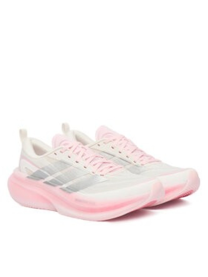 adidas Buty do biegania Supernova Glide W KJ8775 Biały