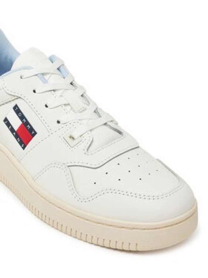Tommy Jeans Sneakersy Tjw Retro Basket Ess EN0EN02505 Niebieski