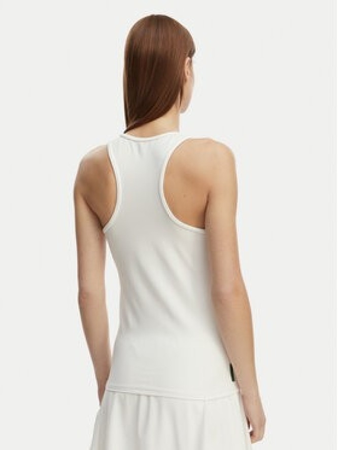 Lacoste Top TF0160 Biały Slim Fit