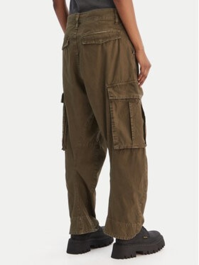 G-Star Raw Spodnie materiałowe D28756-D388 Zielony Boyfriend Fit