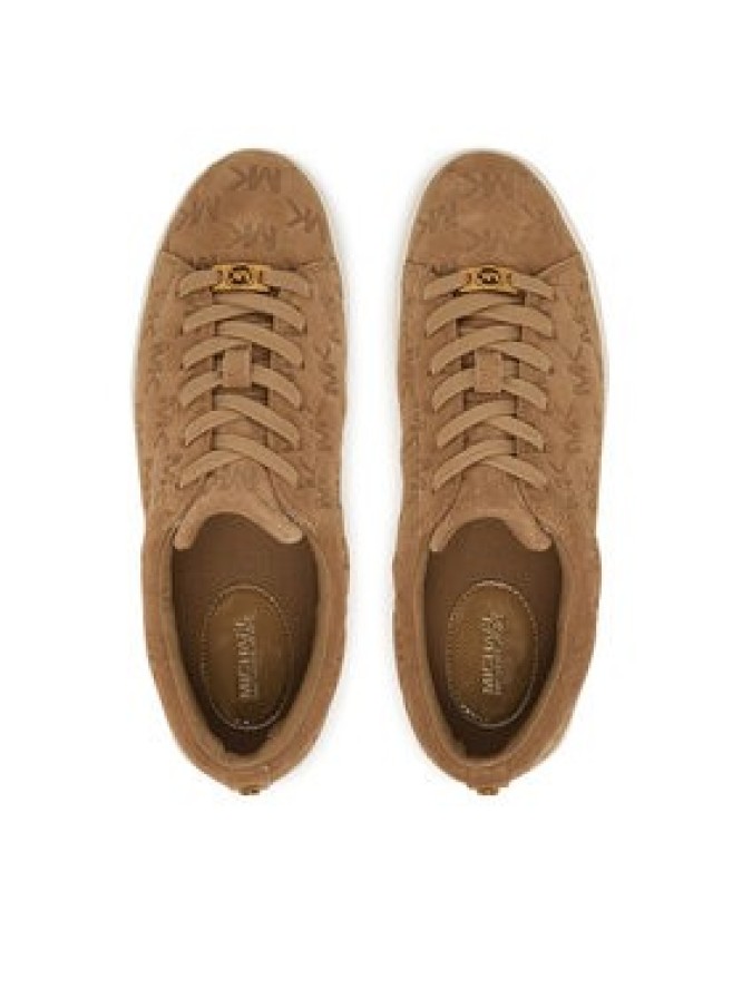 MICHAEL Michael Kors Sneakersy Keaton 43F6KTFS1S Brązowy