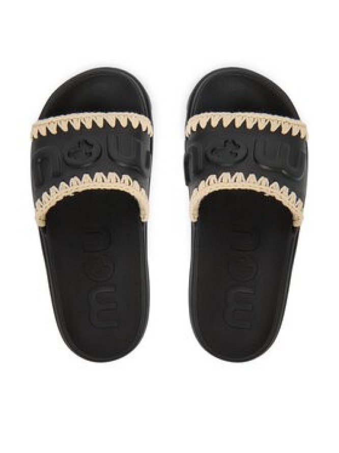 Mou Klapki MU.SW661000N Czarny