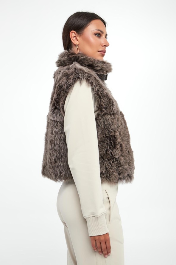 Kamizelka damska futrzana/kożuch AERONAUTICA MILITARE