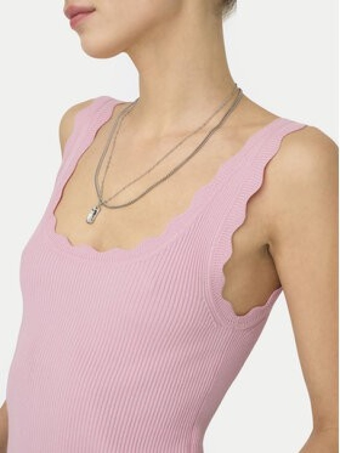 JDY Top Nanna 15290585 Czarny Slim Fit