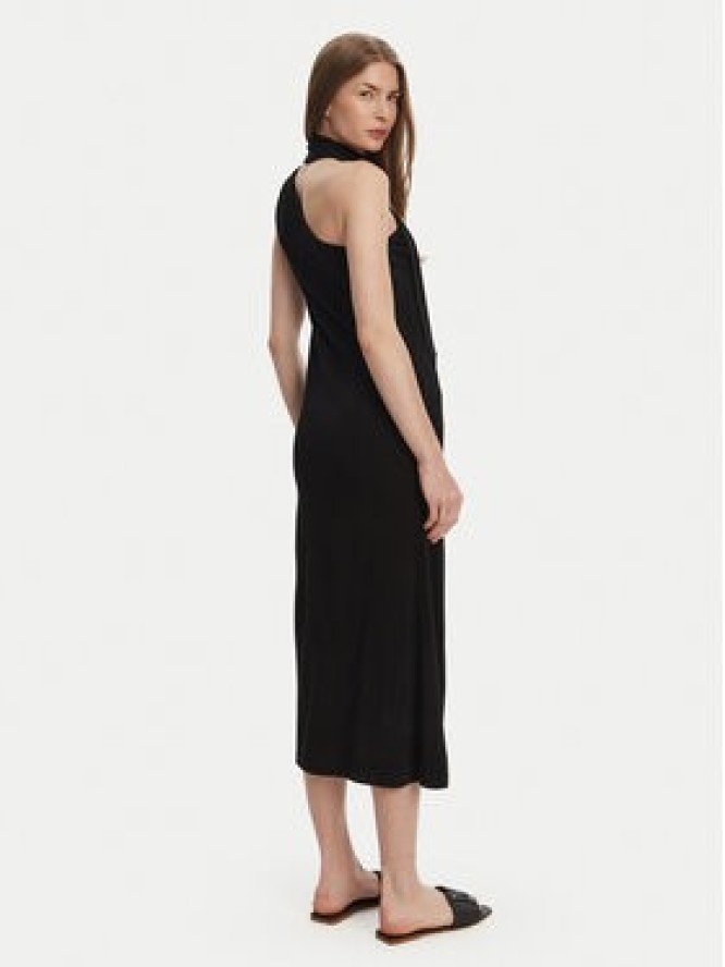 Max Mara Leisure Sukienka koktajlowa Verbena 2516621068 Czarny Regular Fit