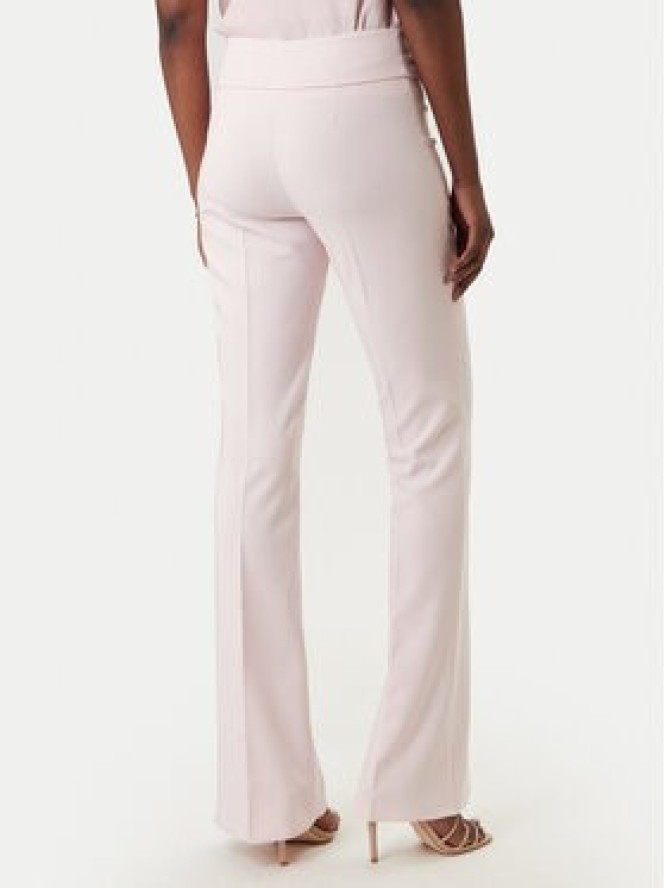 Rinascimento Spodnie materiałowe CFC0127876003 Różowy Slim Fit
