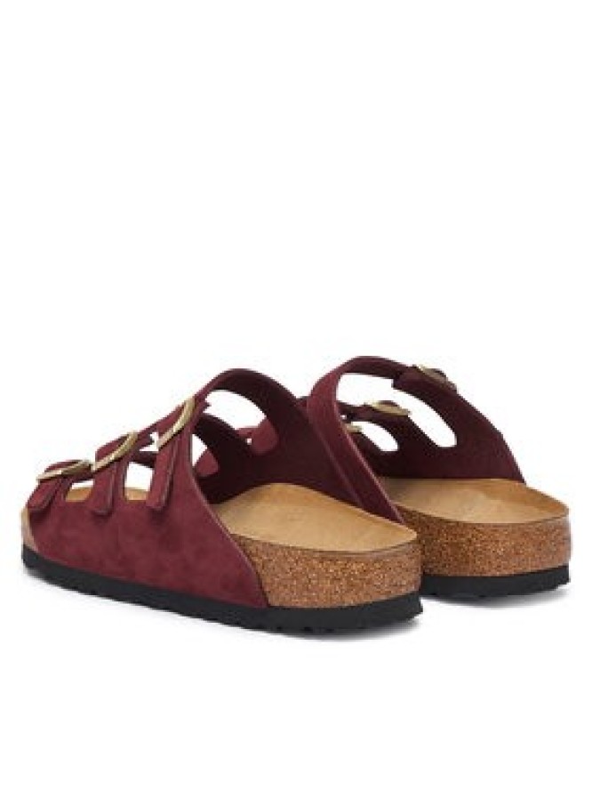 Birkenstock Klapki Florida 1033172 Bordowy