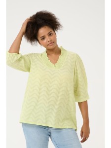 KAFFE curve Bluzka w kolorze żółtym rozmiar: 42
