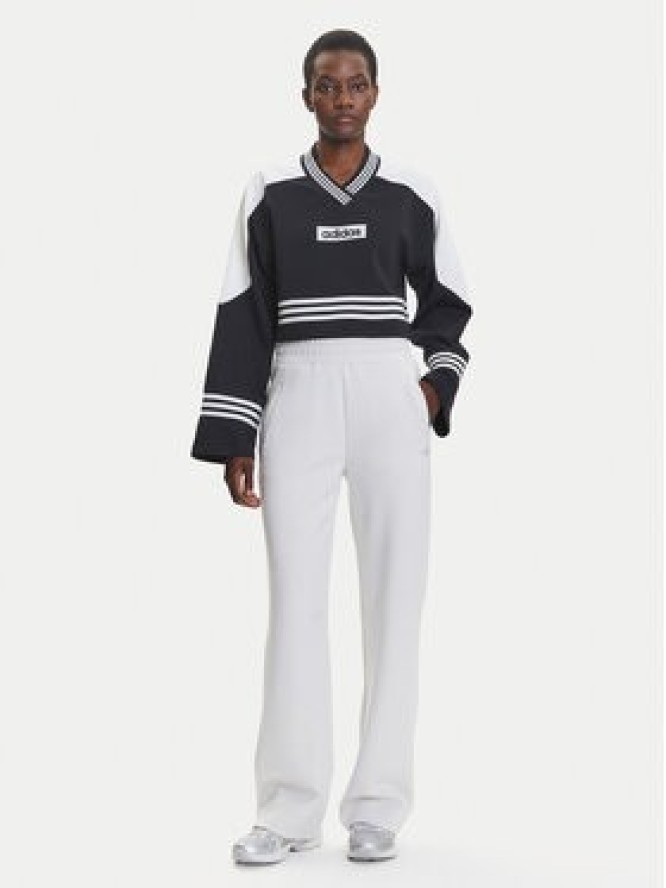 adidas Bluza Blocking JW7273 Czarny Loose Fit