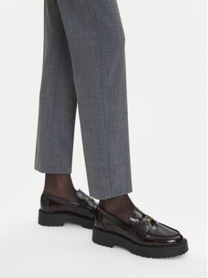 Gino Rossi Loafersy C-CARRIE1 Bordowy