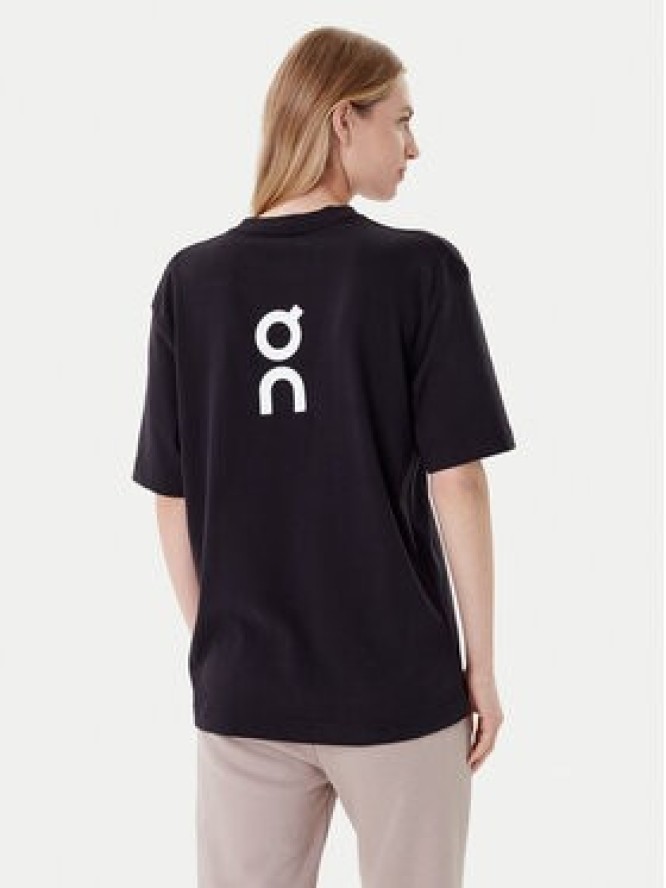 On T-Shirt Club-T 1WE1006 Czarny Relaxed Fit