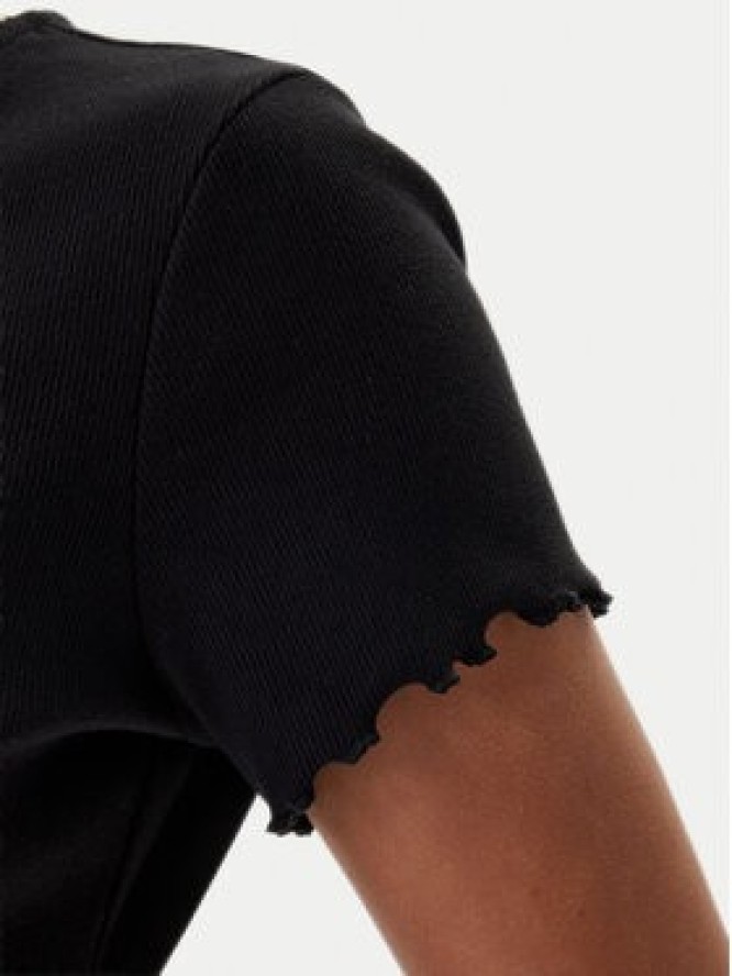 Tommy Jeans Bluzka DW0DW20377 Czarny Slim Fit