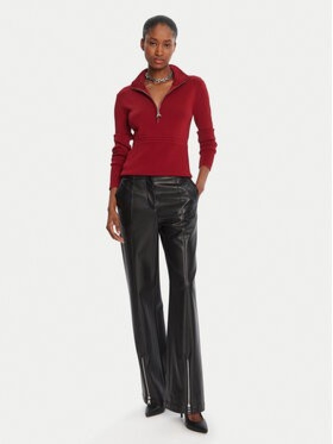 Patrizia Pepe Sweter 8K0323 K274 Czerwony Regular Fit