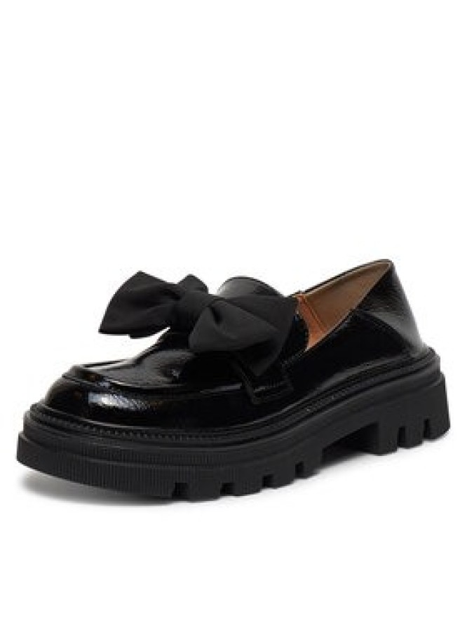DeeZee Loafersy TYA56-J128 Czarny