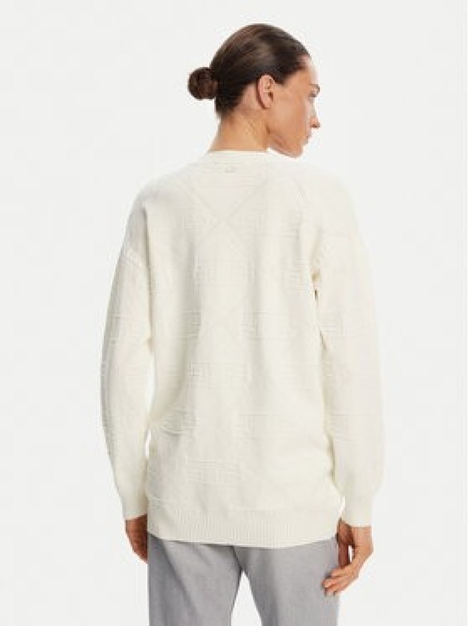 Gaudi Kardigan 421FD53019 Écru Regular Fit