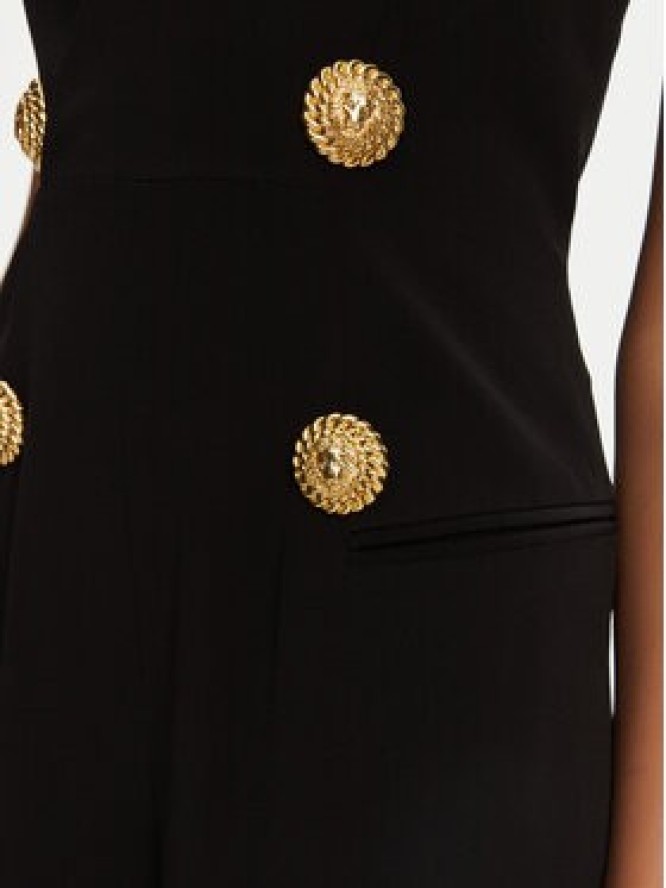 Balmain Kombinezon DF1PW145VB00 Czarny Regular Fit