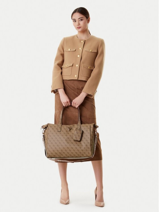 Guess Torba weekendowa Latona Travel TWLB92 11017 Brązowy