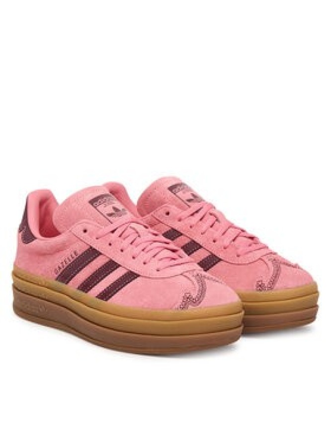 adidas Sneakersy Gazelle Bold IH6697 Różowy