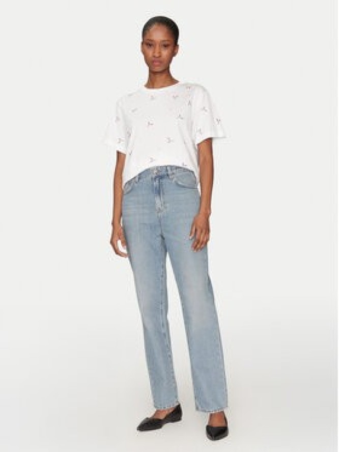 Marella T-Shirt Feluca 2513971034 Biały Regular Fit