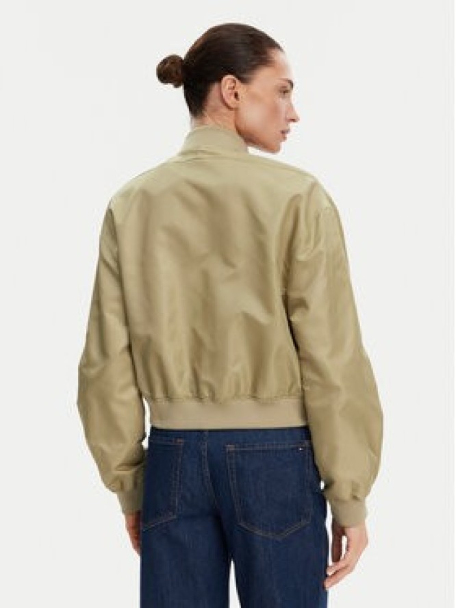 Calvin Klein Jeans Kurtka bomber Hero LV047B528G Beżowy Relaxed Fit