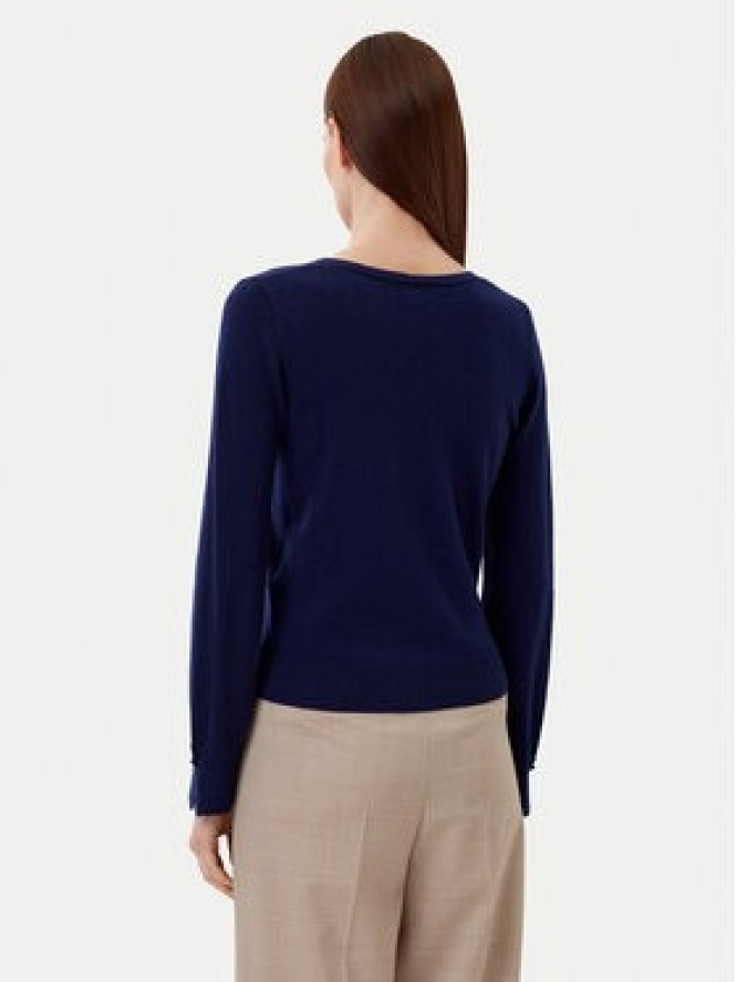 Motivi Sweter M6696001040N Granatowy Regular Fit